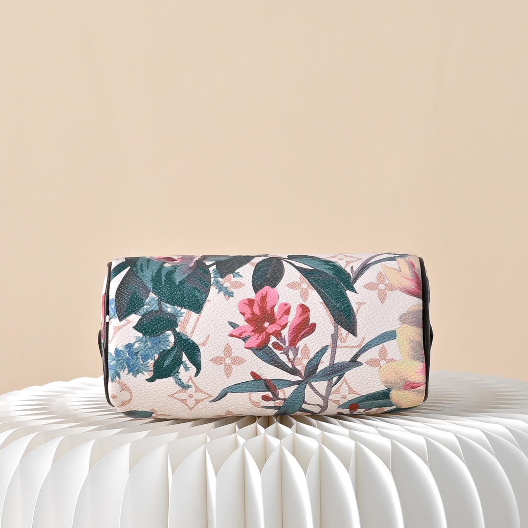 ルイヴィトン 並行輸入品 ナノスピーディ フローラル モノグラム ミニバッグ ホワイト 売れ筋_1