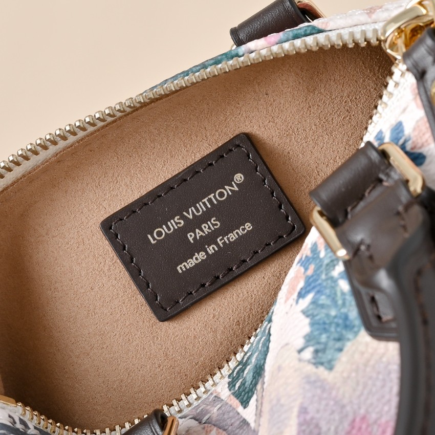 ルイヴィトン 並行輸入品 ナノスピーディ フローラル モノグラム ミニバッグ ホワイト 売れ筋_5