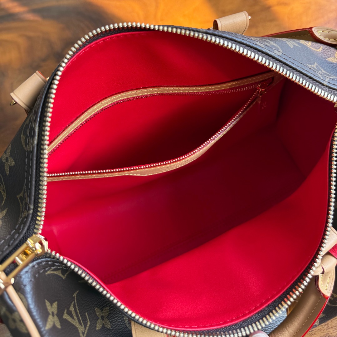 ルイヴィトン n級品 ナノスピーディ モノグラム チャーム付 2WAYミニバッグ ブラウン 新作_9