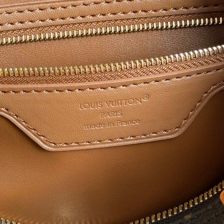 ルイヴィトン スーパーコピー ナノスピーディ モノグラム オレンジレザー 2WAYハンドバッグ ブラウン 注目商品_9