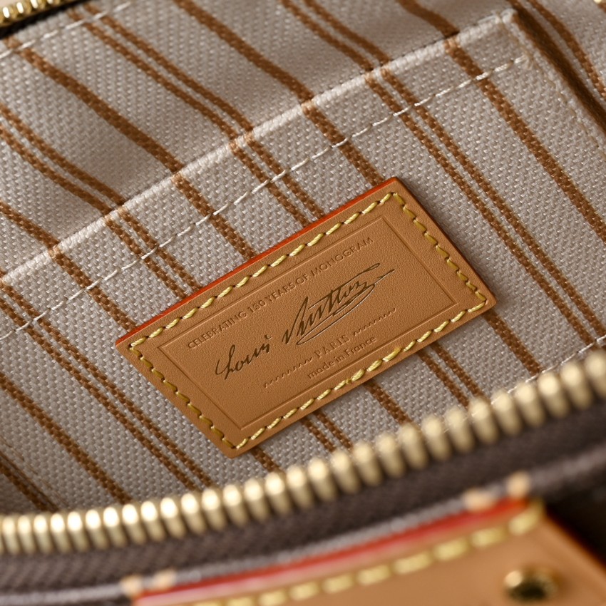 ルイヴィトン スーパーコピー ナノスピーディ モノグラム レザーコンビ ミニボストンバッグ ブラウン レディース人気モデル_6