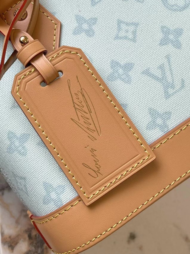 ルイヴィトン スーパーコピー 届く ナノスピーディ モノグラムキャンバス レザーコンビ 2WAYミニバッグ ライトブルー レディース売れ筋_6