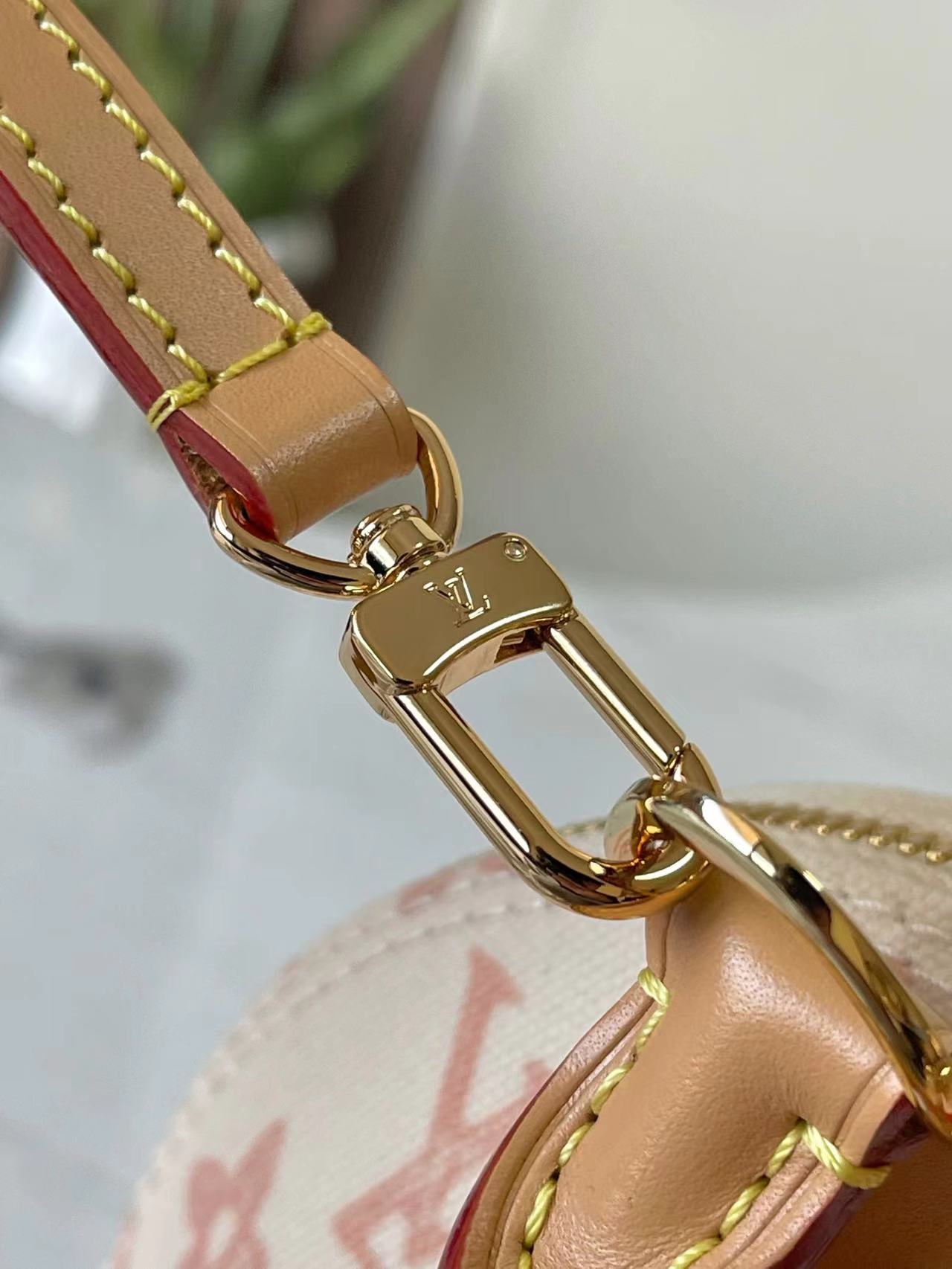 ルイヴィトン スーパーコピー ナノスピーディ モノグラムジャカード レザーコンビ ミニバッグ ホワイトピンク レディース定番_3