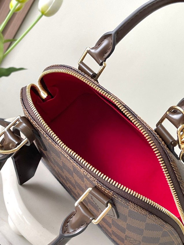 ルイヴィトン スーパーコピー ナノスピーディ ダミエキャンバス レザーコンビ ハンドバッグ ブラウン レディース高品質レプリカ_7