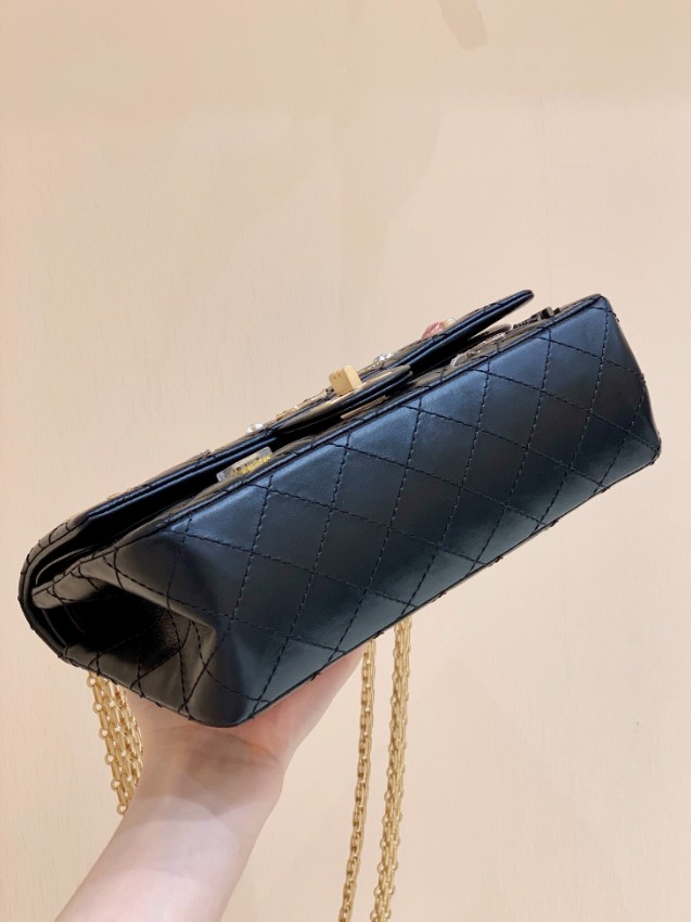 シャネル コピー 2.55 リイシュー チェーンショルダーバッグ ブラック 注目商品_4