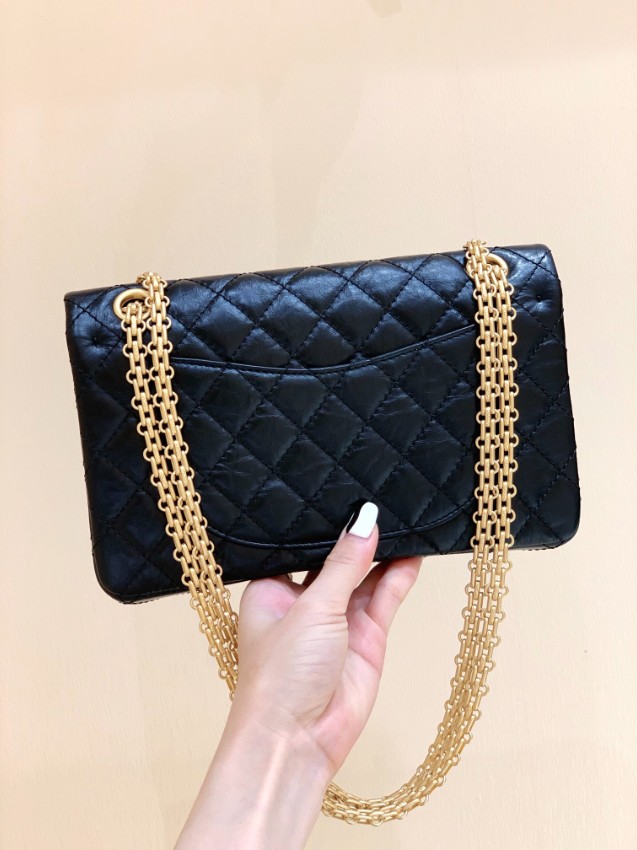 シャネル コピー 2.55 リイシュー チェーンショルダーバッグ ブラック 注目商品_8