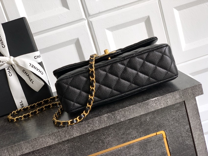 シャネル コピー クラシックフラップ ハンドバッグ ブラック キルティング 高品質レプリカ AS5702_7