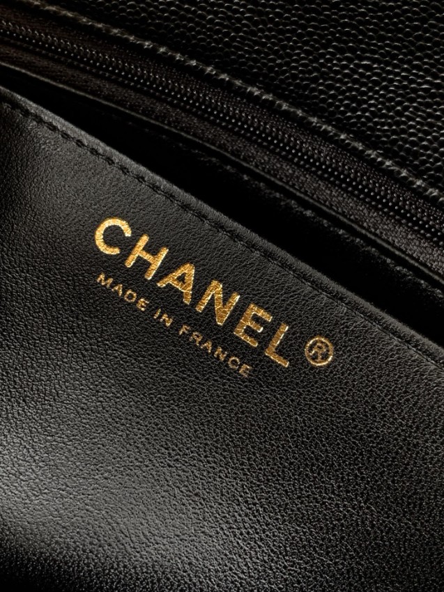 シャネル コピー クラシックフラップ ハンドバッグ ブラック キルティング 高品質レプリカ AS5702_9