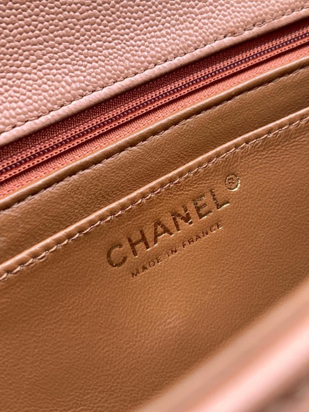 シャネル スーパーコピー クラシックフラップ ハンドバッグ キャメル キルティング仕上げ 上品デザイン AS5702_6