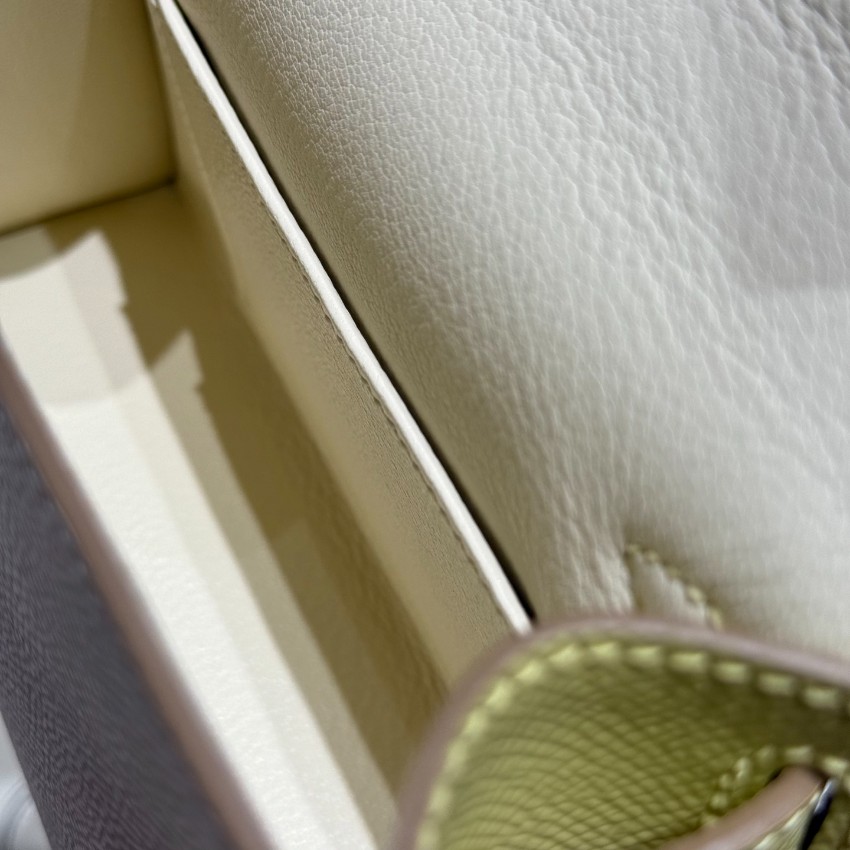 エルメス スーパーコピー 届く ケリー ケリーミニ コンパクトバッグ アイボリー×イエロー 注目商品_4