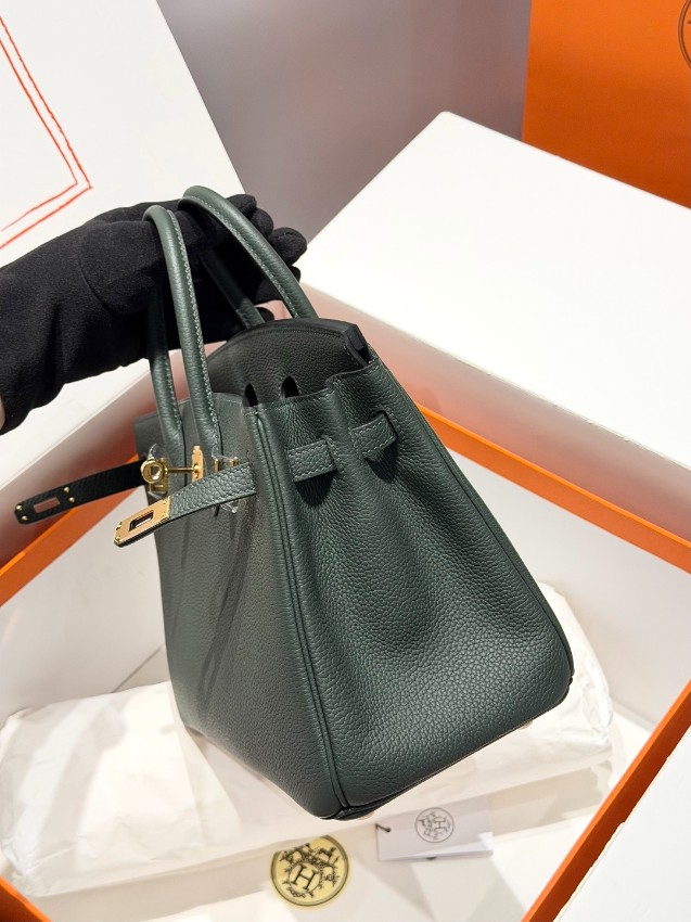 エルメス n級品 バーキン ハンドバッグ ダークグレー ゴールド金具 レディース 新作_5