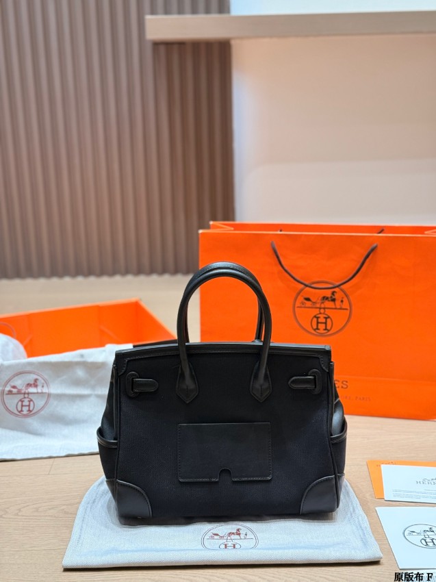 エルメス スーパーコピー 届く バーキン カーゴミニバッグ ブラック レディース 人気モデル_4