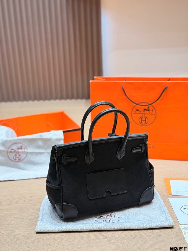 エルメス スーパーコピー 届く バーキン カーゴミニバッグ ブラック レディース 人気モデル_5