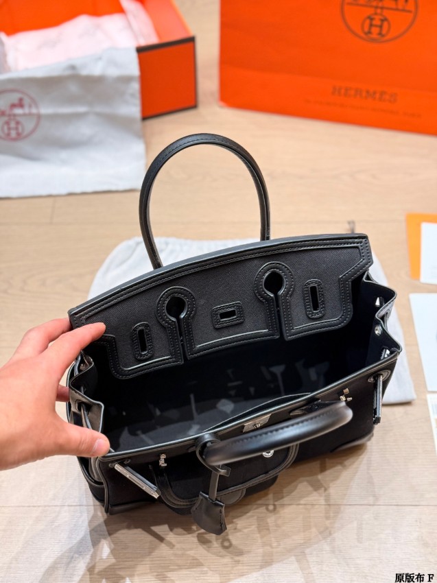 エルメス スーパーコピー 届く バーキン カーゴミニバッグ ブラック レディース 人気モデル_8