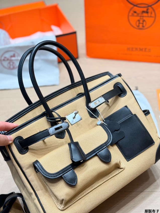 エルメス コピー バーキン カーゴ2WAYミニバッグ ベージュ レディース 売れ筋_4