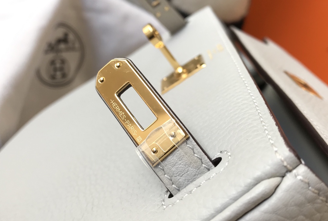 エルメス n級品 ケリー 2WAYハンドバッグ ホワイト ゴールド金具 レディース_1