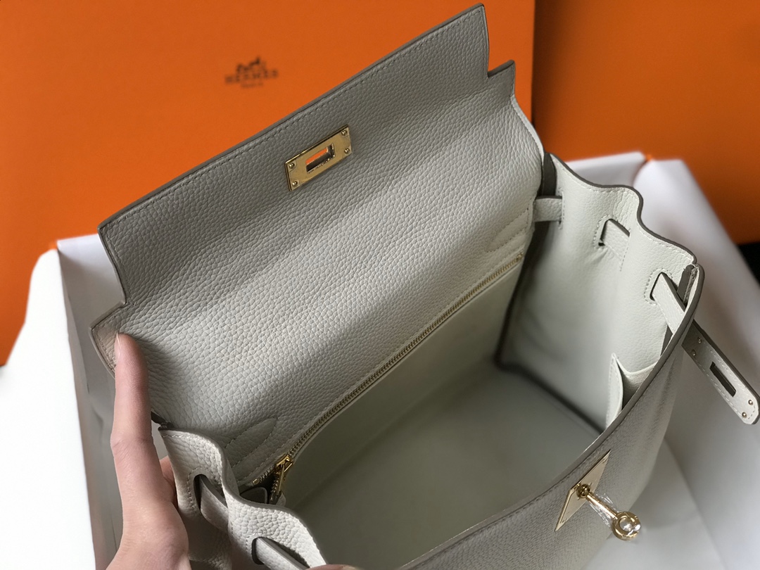 エルメス コピー ケリー ミニバッグ ホワイト ゴールド金具 レディース 売れ筋_4