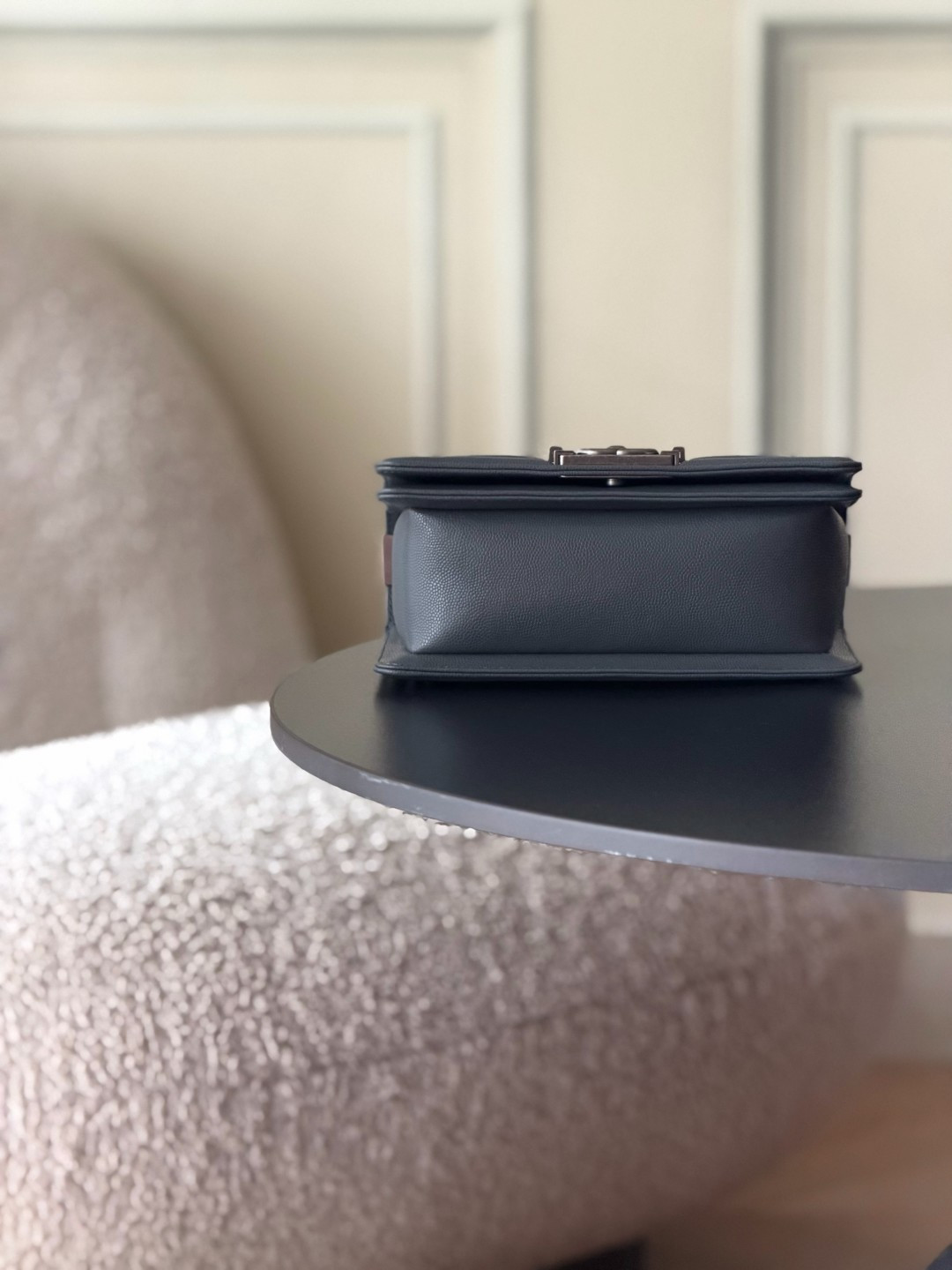 シャネル n級品 ボーイシャネル チェーンミニバッグ ダークグレー おすすめ 67085_2