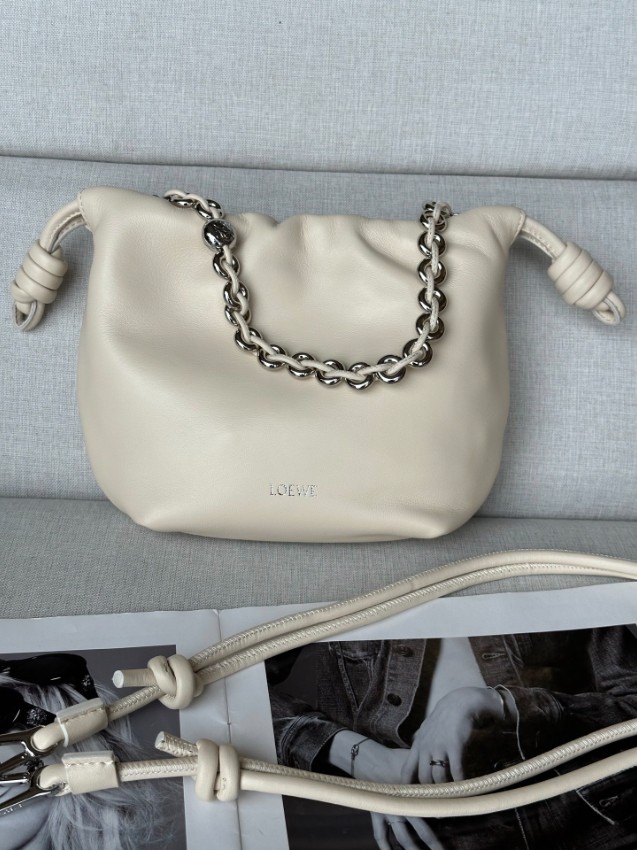 ロエベ n級品 フラメンコ ミニバッグ アイボリー レディース 高品質レプリカ_2