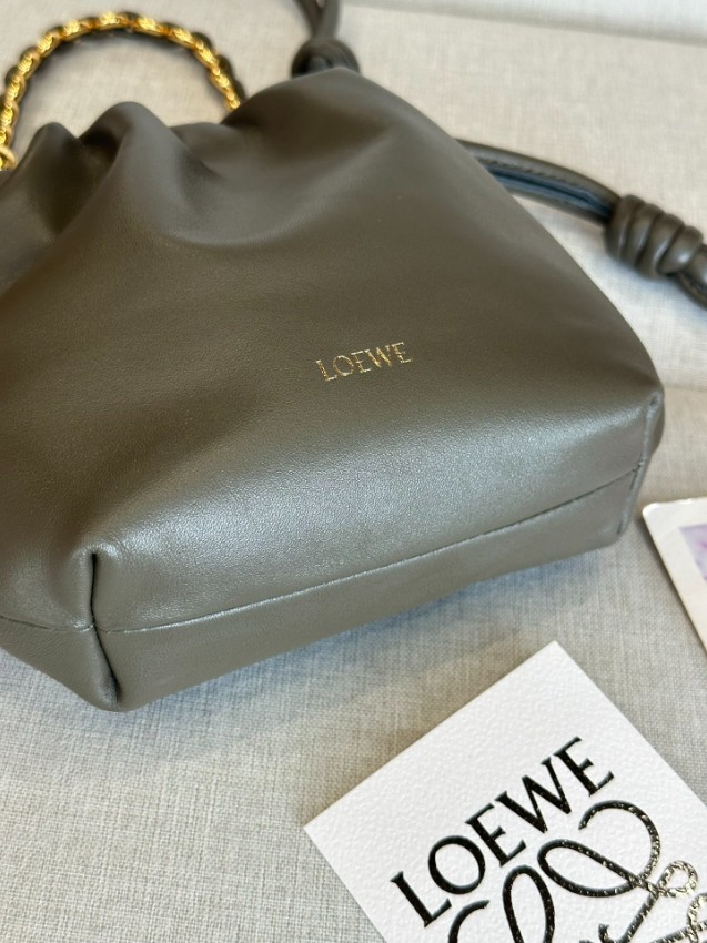 ロエベ スーパーコピー 届く フラメンコ ミニバッグ グレーカーキ レディース 激安_2