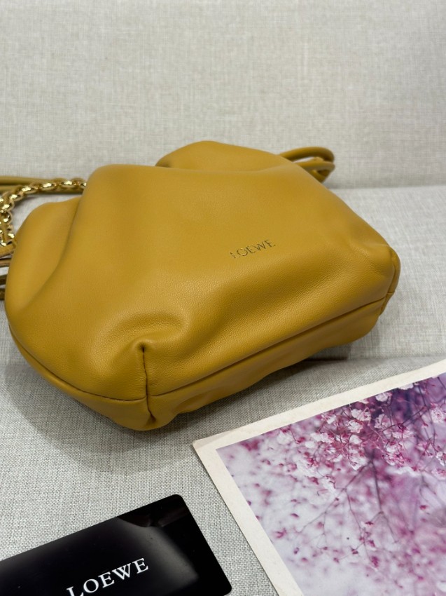 ロエベ n級品 フラメンコ ショルダーバッグ マスタードイエロー レディース 通販_8