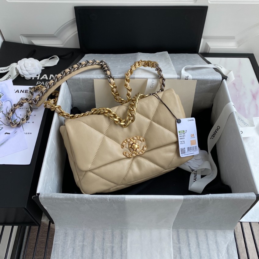 シャネル スーパーコピー 届く シャネル19 ミニバッグ ベージュ おすすめ_2