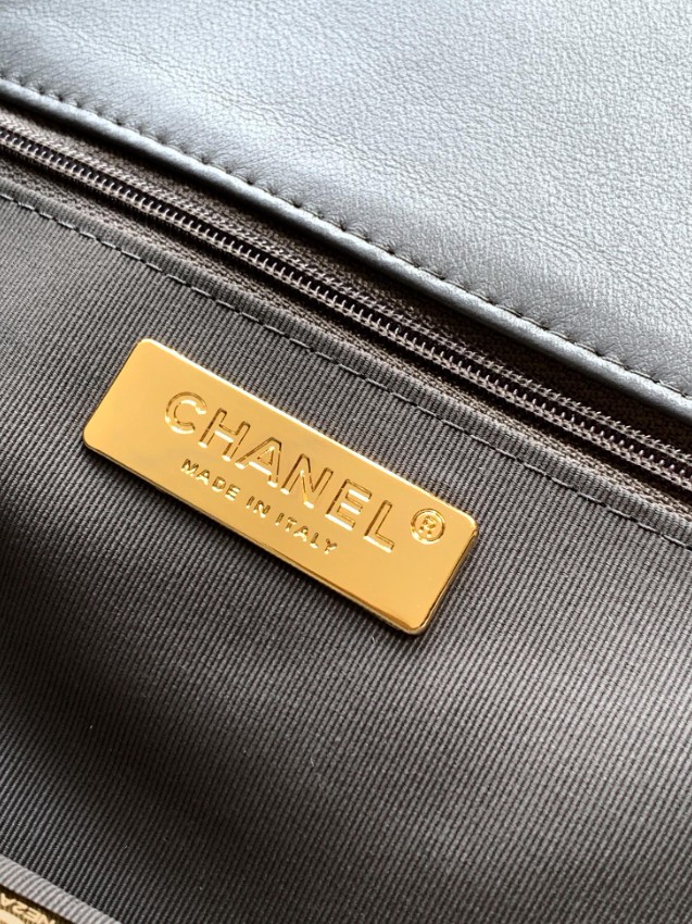 シャネル 並行輸入品 シャネル19 チェーンショルダーバッグ グレー 売れ筋_7