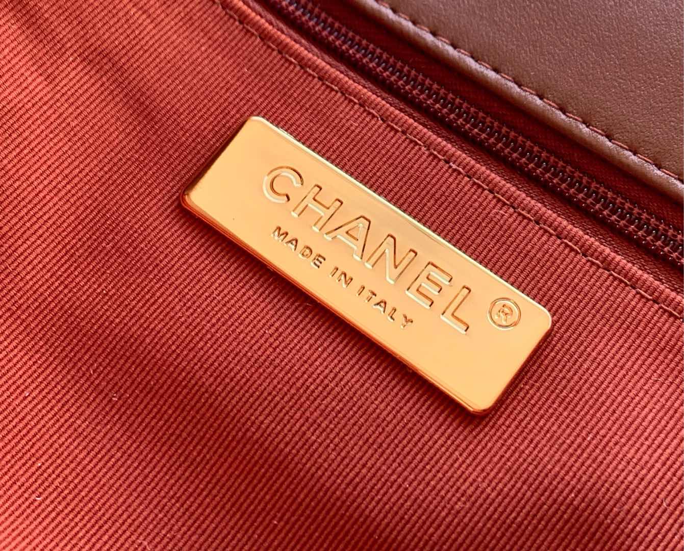 シャネル 並行輸入品 シャネル19 チェーンショルダーバッグ ブラウン 人気モデル_3