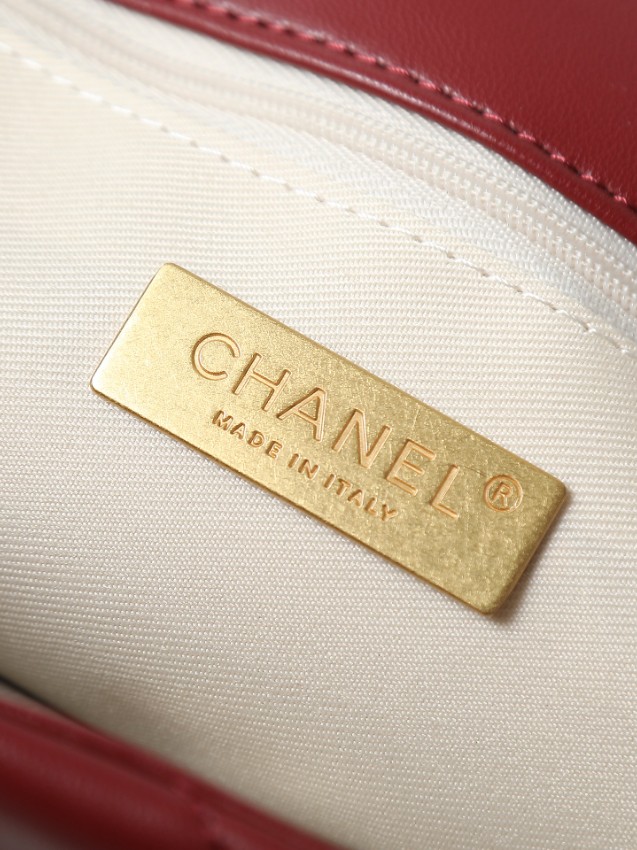 シャネル スーパーコピー シャネル19 チェーンショルダーバッグ ボルドー レディース_4
