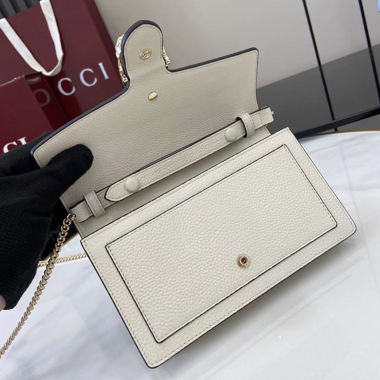 グッチ コピー ディオニュソス ミニバッグ ホワイト 上品レザー 人気モデル レディース_6