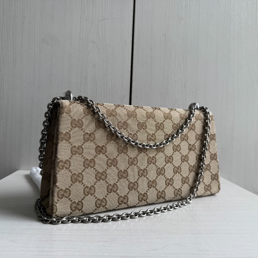 グッチ n級品 ディオニュソス チェーンショルダーバッグ GGキャンバス ベージュ おすすめ_4