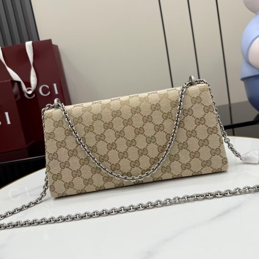 グッチ スーパーコピー ディオニュソス チェーンショルダーバッグ GGキャンバス ベージュ 人気モデル 874735_3