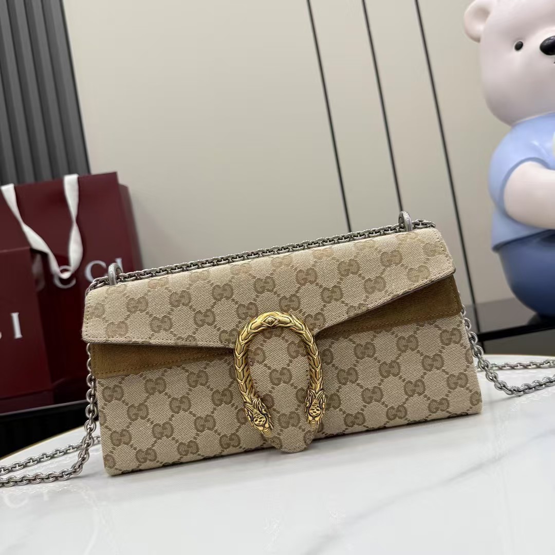 グッチ スーパーコピー ディオニュソス チェーンショルダーバッグ GGキャンバス ベージュ 人気モデル 874735_1
