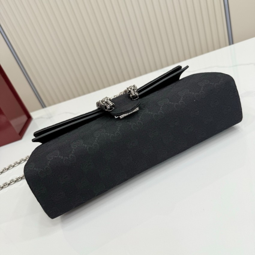 グッチ スーパーコピー 届く ディオニュソス チェーンショルダーバッグ ブラック GG柄 売れ筋_10