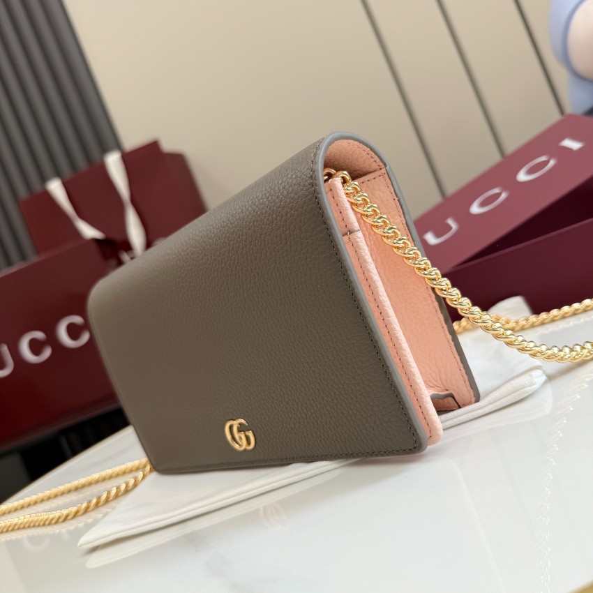 グッチ 並行輸入品 GGマーモント チェーンウォレット ロングバッグ グレージュ 売れ筋 497985_10