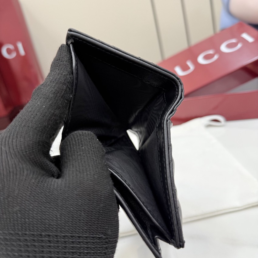 グッチ スーパーコピー GGマーモント ミニウォレット ブラック レザー レディース おすすめ 466492_9