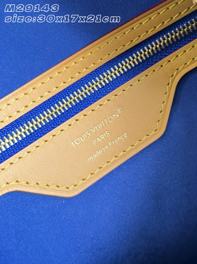 ルイヴィトン スーパーコピー スピーディ ミニボストンバッグ モノグラムブルー ハンドバッグ 上品配色 M29143_3