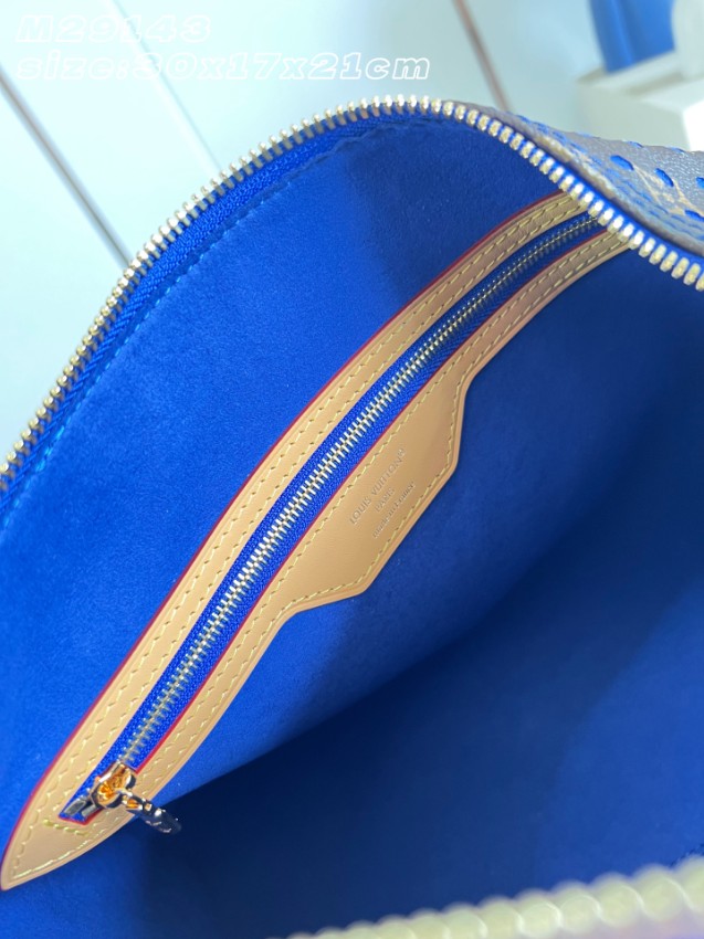 ルイヴィトン スーパーコピー スピーディ ミニボストンバッグ モノグラムブルー ハンドバッグ 上品配色 M29143_13