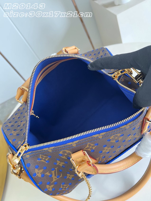 ルイヴィトン スーパーコピー スピーディ ミニボストンバッグ モノグラムブルー ハンドバッグ 上品配色 M29143_15