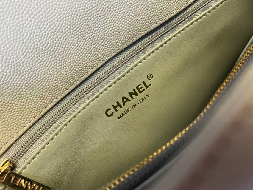 シャネル スーパーコピー 届く ココハンドル キルティング ハンドバッグ ブルー 上品仕上げ 92991_6