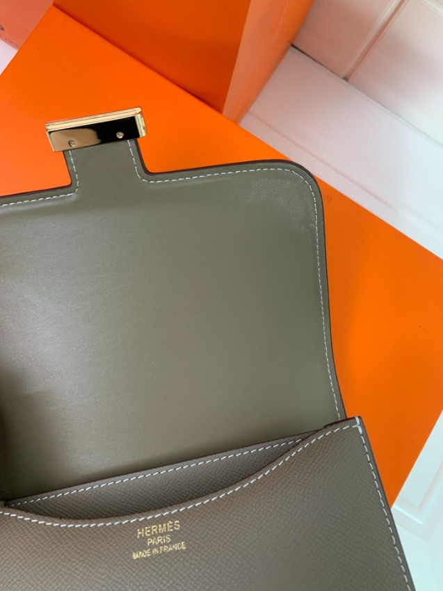 エルメス n級品 コンスタンス 2WAYミニバッグ エトゥープ グレージュ ゴールド金具_7