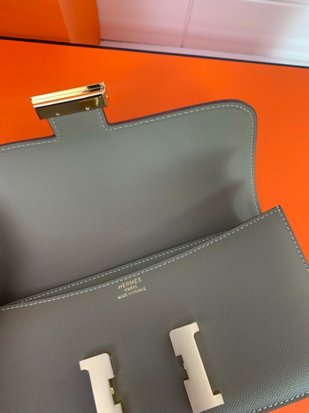エルメス スーパーコピー コンスタンス ショルダーバッグ グレージュ ゴールド金具 上質レザー_8