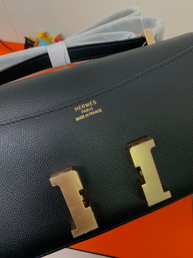 エルメス スーパーコピー コンスタンス ショルダーバッグ ブラック ゴールド金具 上質レザー_6