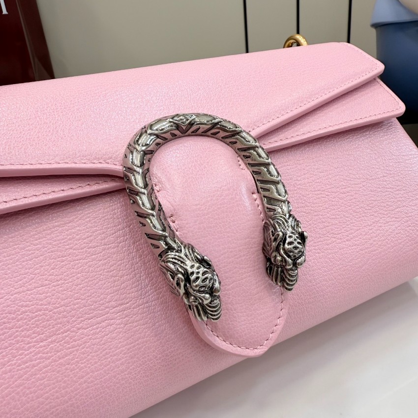 グッチ 並行輸入品 ディオニュソス コンパクトバッグ ピンクレザー ゴールドチェーン ショルダー 874735_9