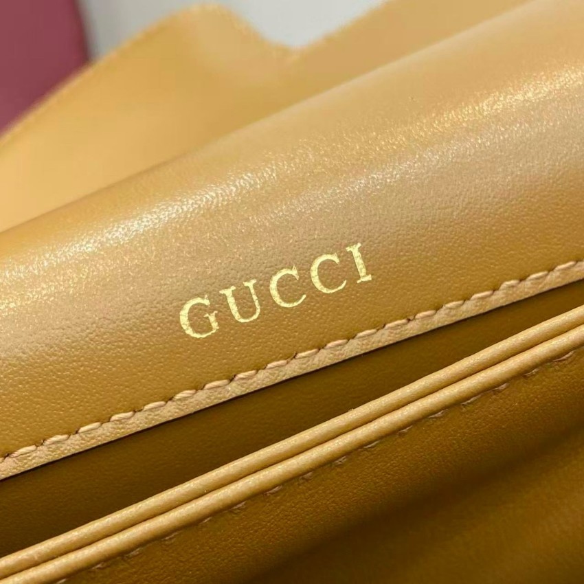 グッチ ハイブランド ホースビット1955 スエード ショルダーバッグ ブラウン ゴールド金具 847064_7