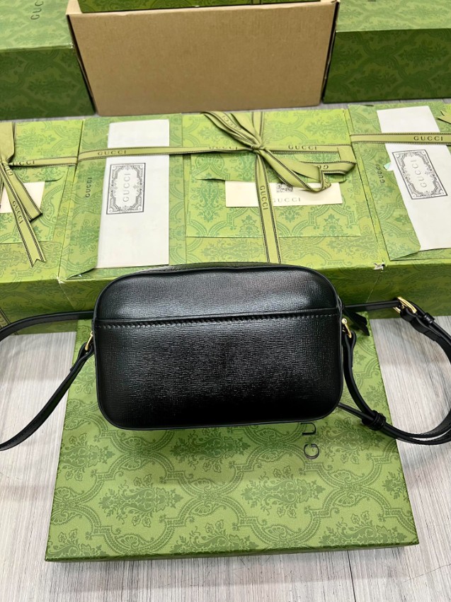 グッチ スーパーコピー 届く ホースビット1955 レザー コンパクトバッグ ブラック ゴールド金具 760196_9