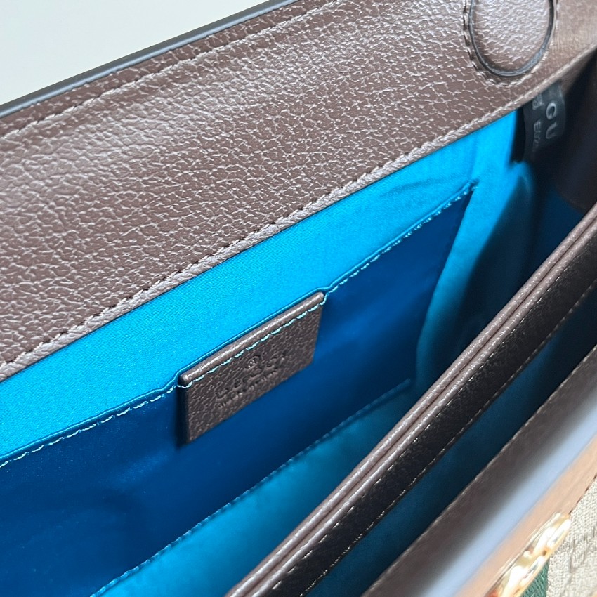 グッチ スーパーコピー 届く オフィディア GG柄 チェーンバッグ ベージュ×ブラウン ウェブライン 503877_2