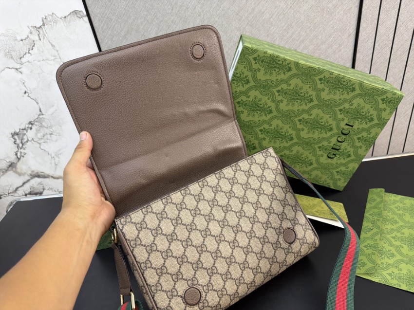 グッチ スーパーコピー オフィディア GGキャンバス メッセンジャーバッグ ベージュ ウェブストラップ_7