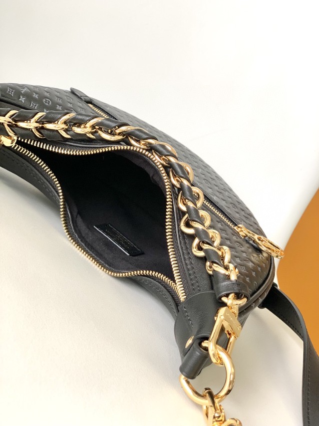 ルイ・ヴィトン 並行輸入品 ループ ミニモノグラム ショルダーバッグ ブラック チェーン仕様 M22591_9