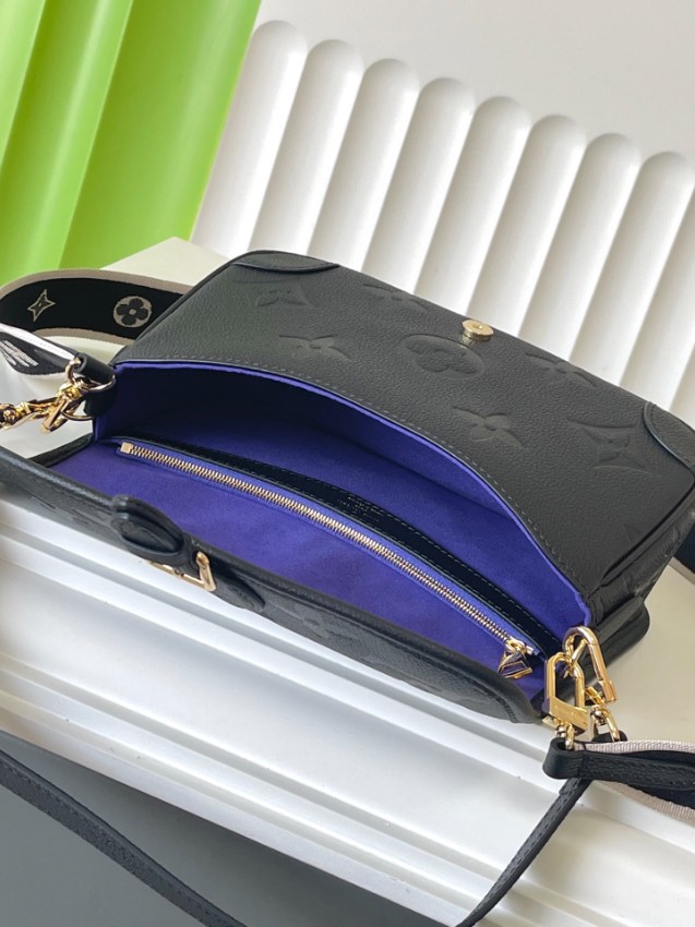ルイヴィトン スーパーコピー 届く ディアンヌ ミニバッグ ブラック エンボスモノグラム レザー調 2WAY仕様 M46386_9